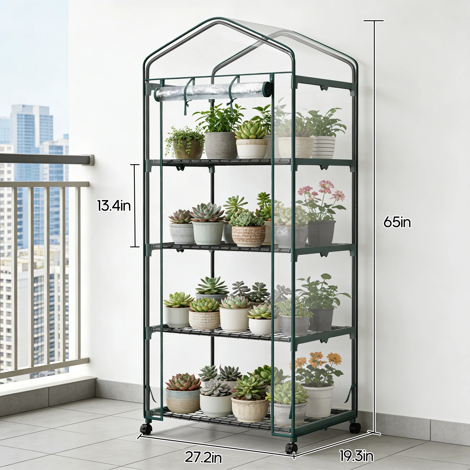 portable greenhouse with wheels