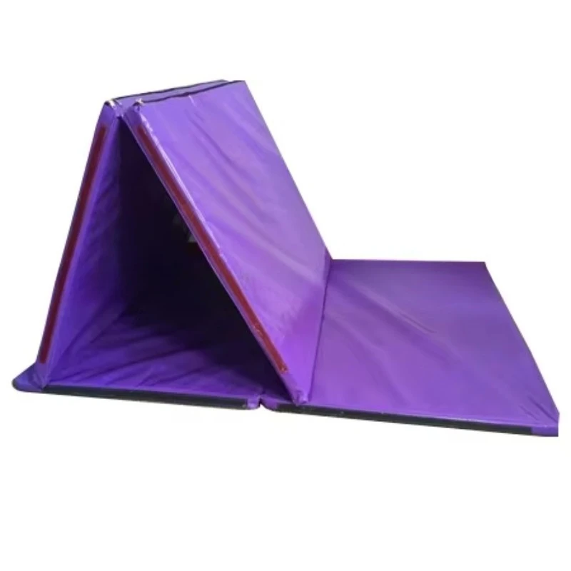 Cheap price folding gymnastics floor mat landing mat gymnastics training anti-collision mat