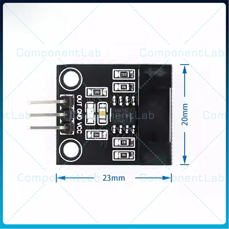 10-50pcs Wide-body, beam-type counting / motor speed measurement / beam-type photoelectric sensor module