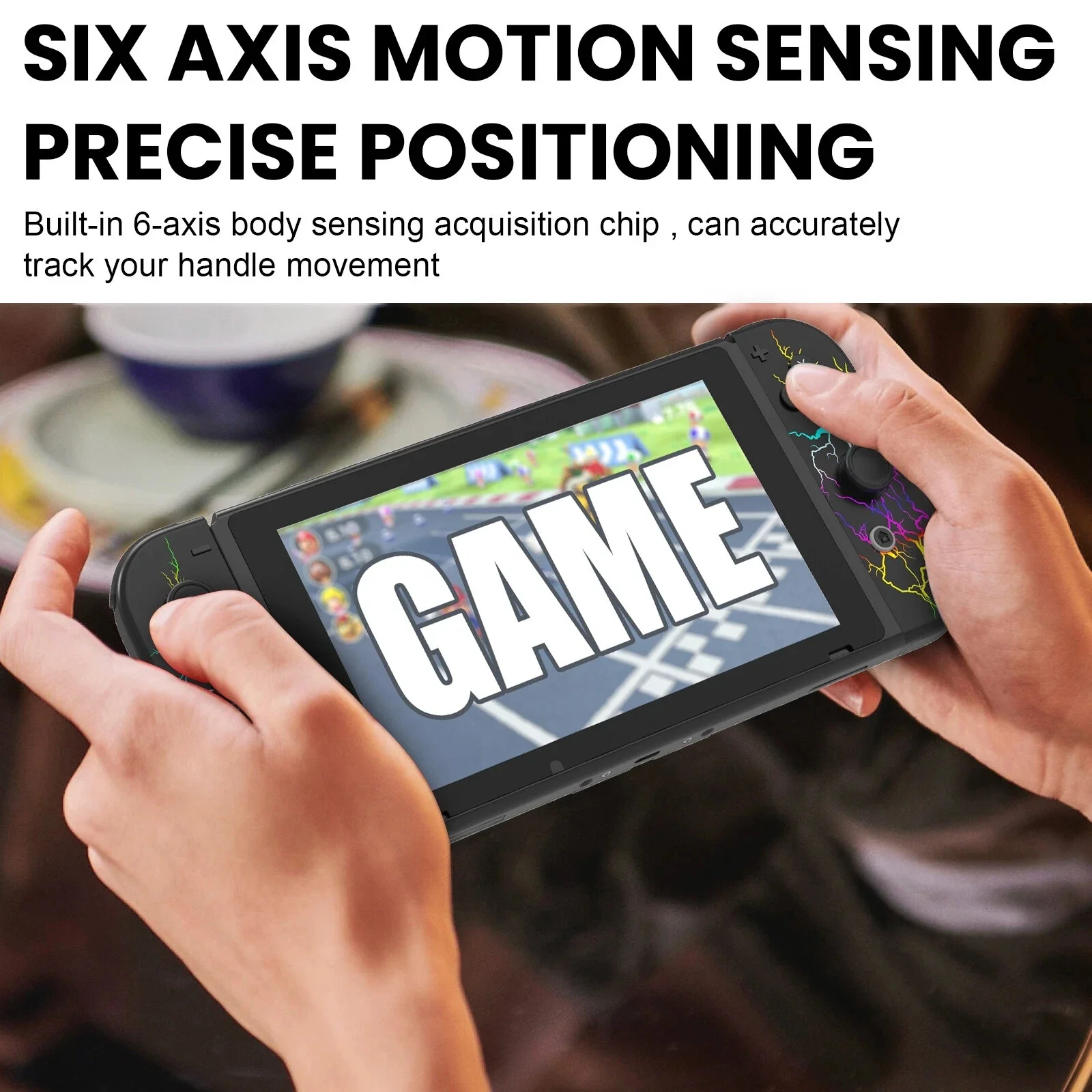 Joy Pad Joycons Gamepad لنينتندو سويتش عصا التحكم بلوتوث اللاسلكية أذرع التحكم في ألعاب الفيديو عصا التحكم مع Trubo ألعاب الفيديو #2