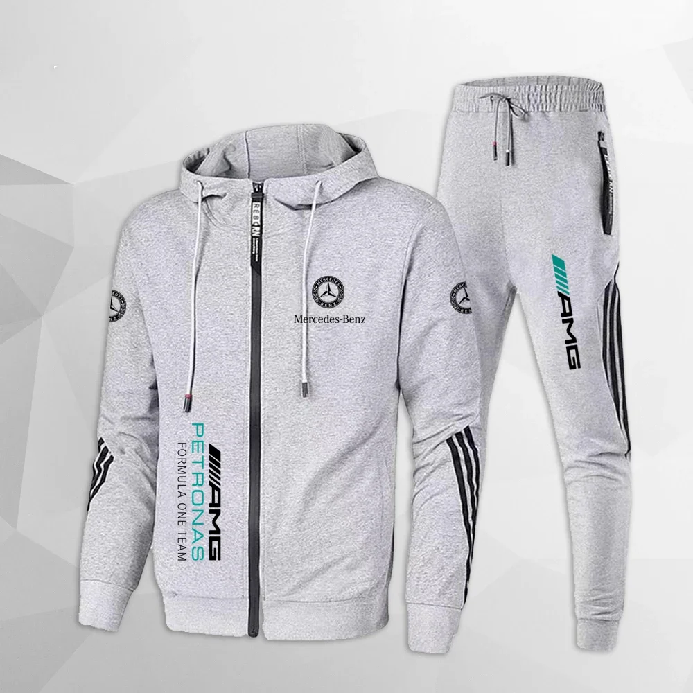 2024 Nieuwe Mercedes Benz Fietspak, Motorfiets, Fiets, Heren En Dames Sportpak, Outdoor Shopping Mode Hoodie