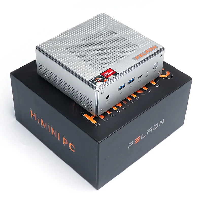 

Peladn Manufacturer Gaming Mini PC CPU AMD R7 7840HS Wifi 6.0 BT5.2 32GB DDR5 1TB SSD Office Mini PC For Windows 11/Linux
