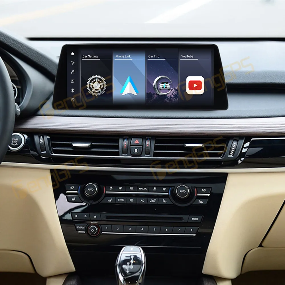 

Автомобильный радиоприемник Linux Carplay для BMW X5 X6 2014-2018 NBT EVO Система Мультимедийный плеер Стерео с Youtube Видео Мобильная музыка Хост BT