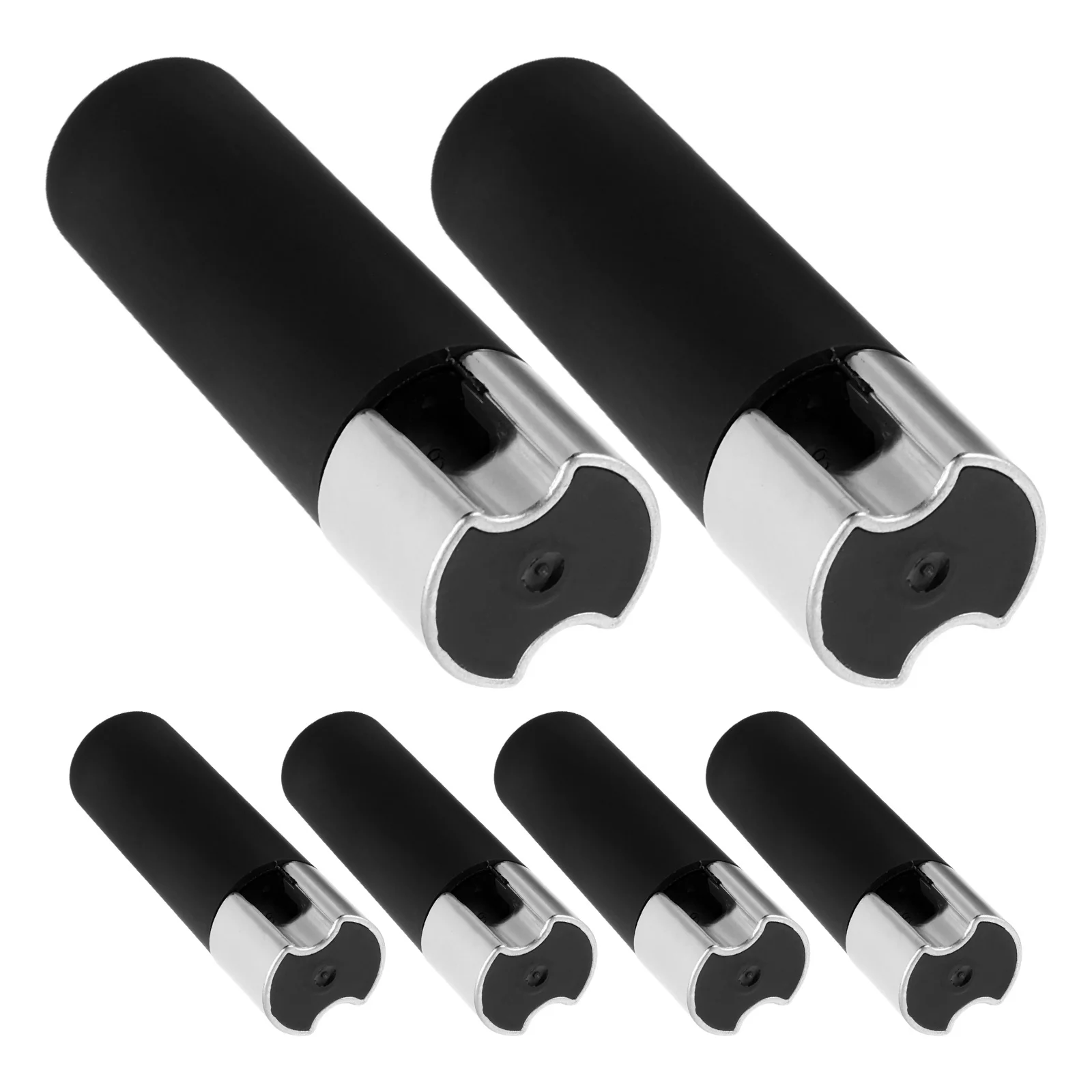 

6Pcs Curtain Cord Pull Drops Weighted Blind Cord Weights for Window Blinds Vertical Curtain Handle Black 3.14x0.98x0.98