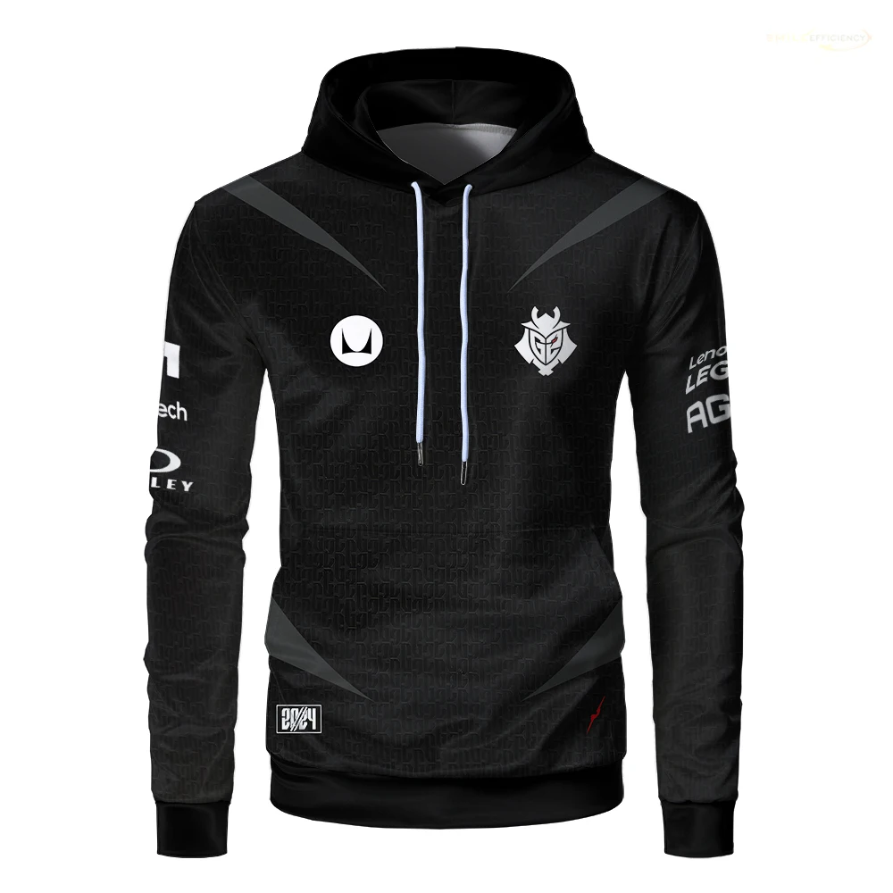 

2024 New G2 Esports Men Hoodie Gamers2 Team Uniform Cosplay Jersey Hoodies CSGO Dota Games Contest Sports Training Boys Pullover