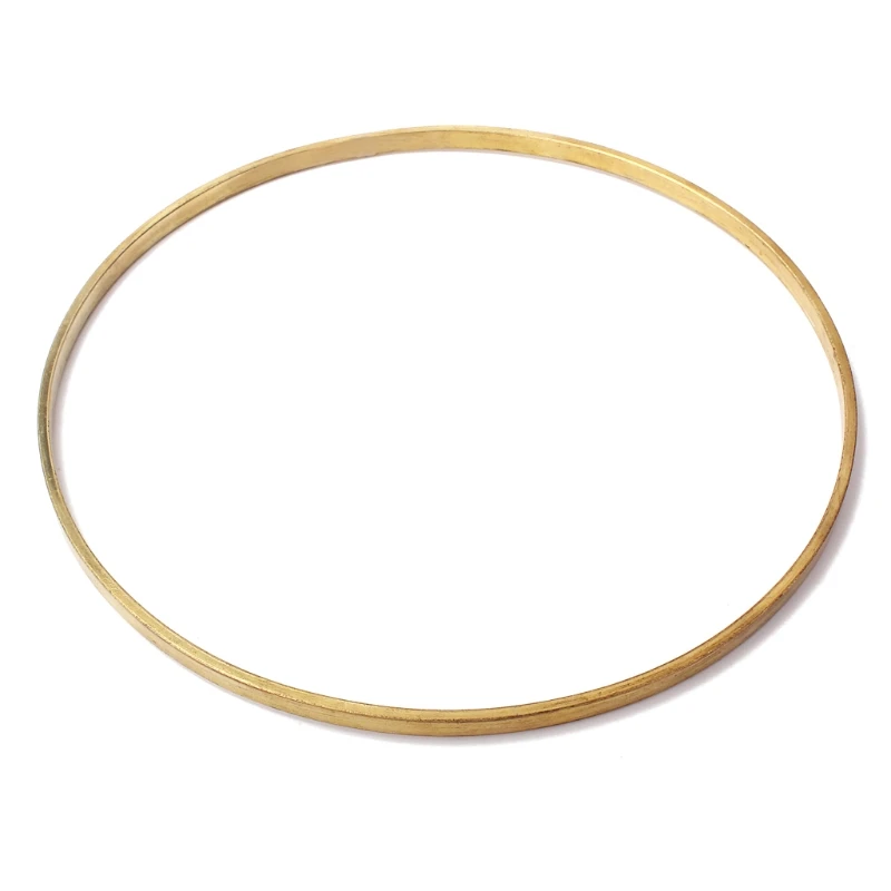 Brass Banjo Hoop Tension Flanges for Banjo Guitar Accessories 11 Inch 24BD