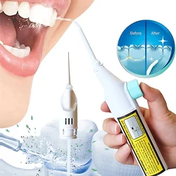 Power Flow Oral Flushing Stain Cleaning Dental Braces  Manual Toothbrushes Dental Cleaners Portable Oral Irrigators