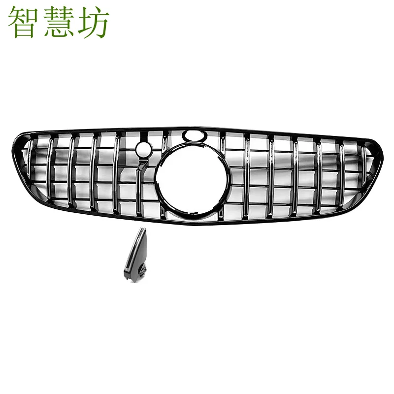 

Подходит для S-класса 2015-2017 годов выпуска, 2-дверный кузов W217, модифицированная решетка радиатора с вертикальными полосами GT, замена оригинальной решетки.