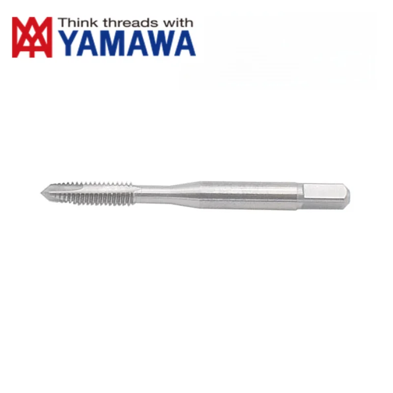 1PCS YAMAWA HSSE American Spiral Pointed Tap  TIN Oxidization  5/16 3/8  7/16 1/2 9/16 5/8 3/4 Machine Screw Thread Taps