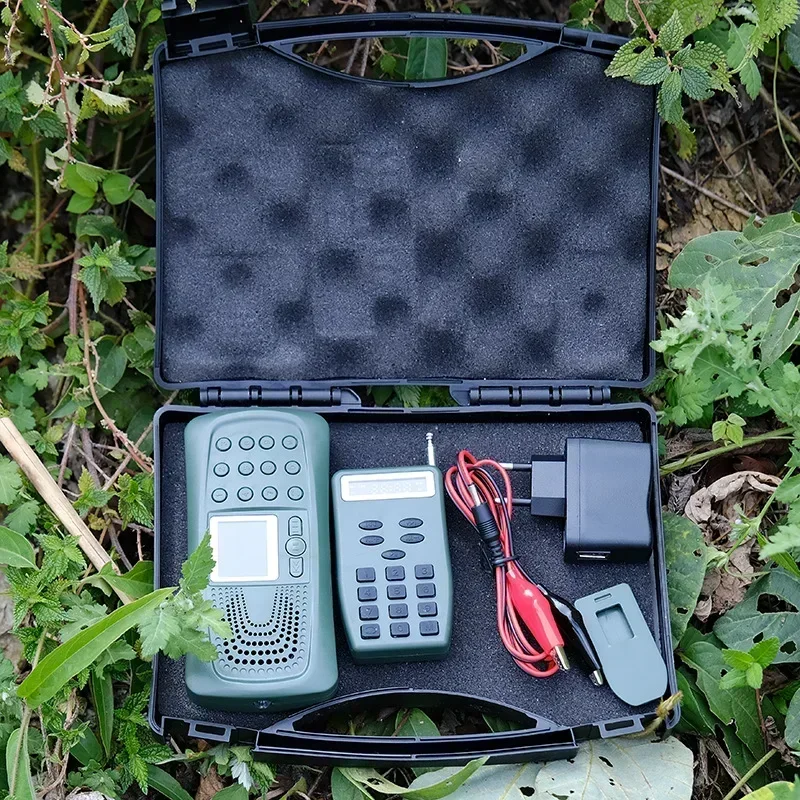New Portable Farm Sound MP3 Player, 10W 120dB Speaker 110 Wild Songs Device, Optional Remote Control