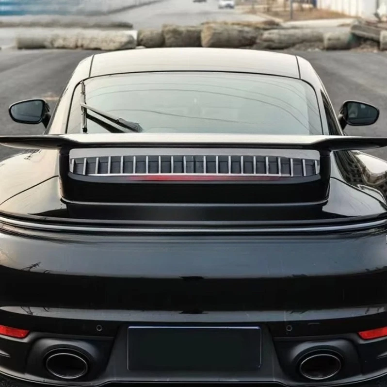 SD Style Dry Carbon Fiber Rear Spoiler Wing for Carrera 4 S 4S