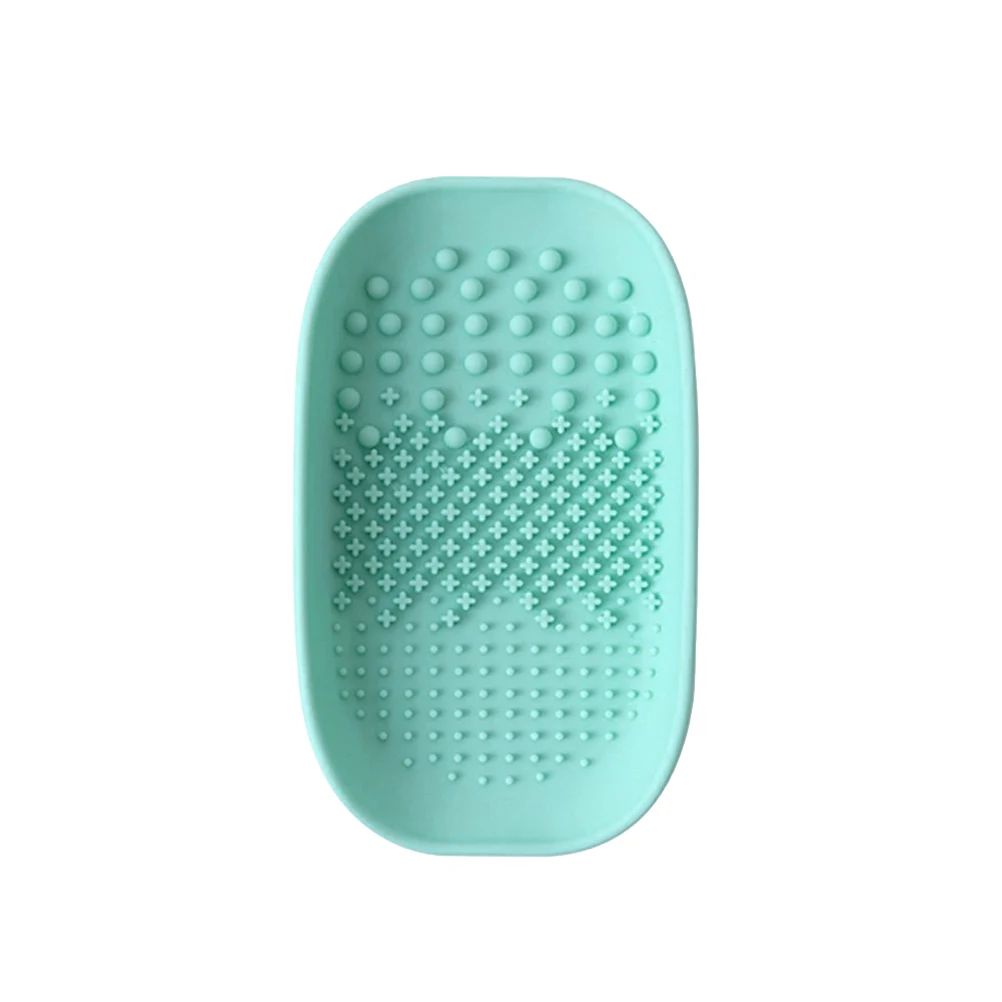 

Makeup Brush Pad Scrub Board Cleaner Cleaning Eye Shadow for Scrubber Women