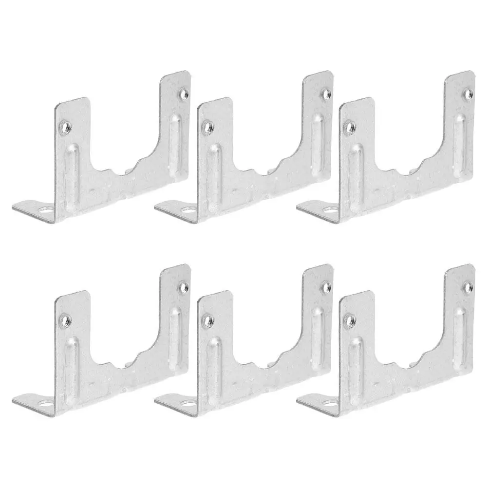 

6PCS Fan Motor Bracket Durable Iron Sheets Replacement Parts Mounting Plate Ceiling Fan Mount Wall Adapter Radiator Kit