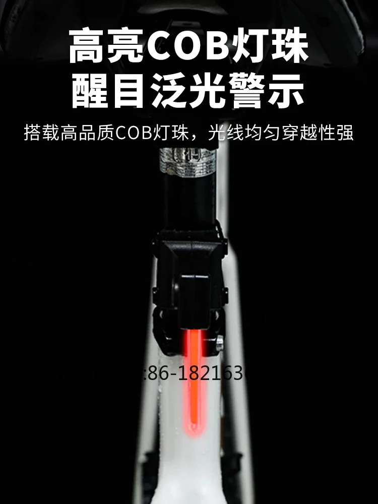 

Night riding streamer pilot light, bicycle flowing tail light