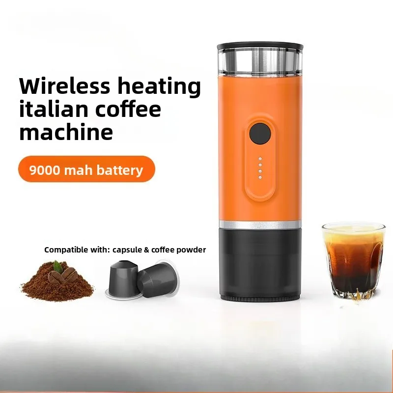 Portable Capsule Coffee Machine Handheld Portable