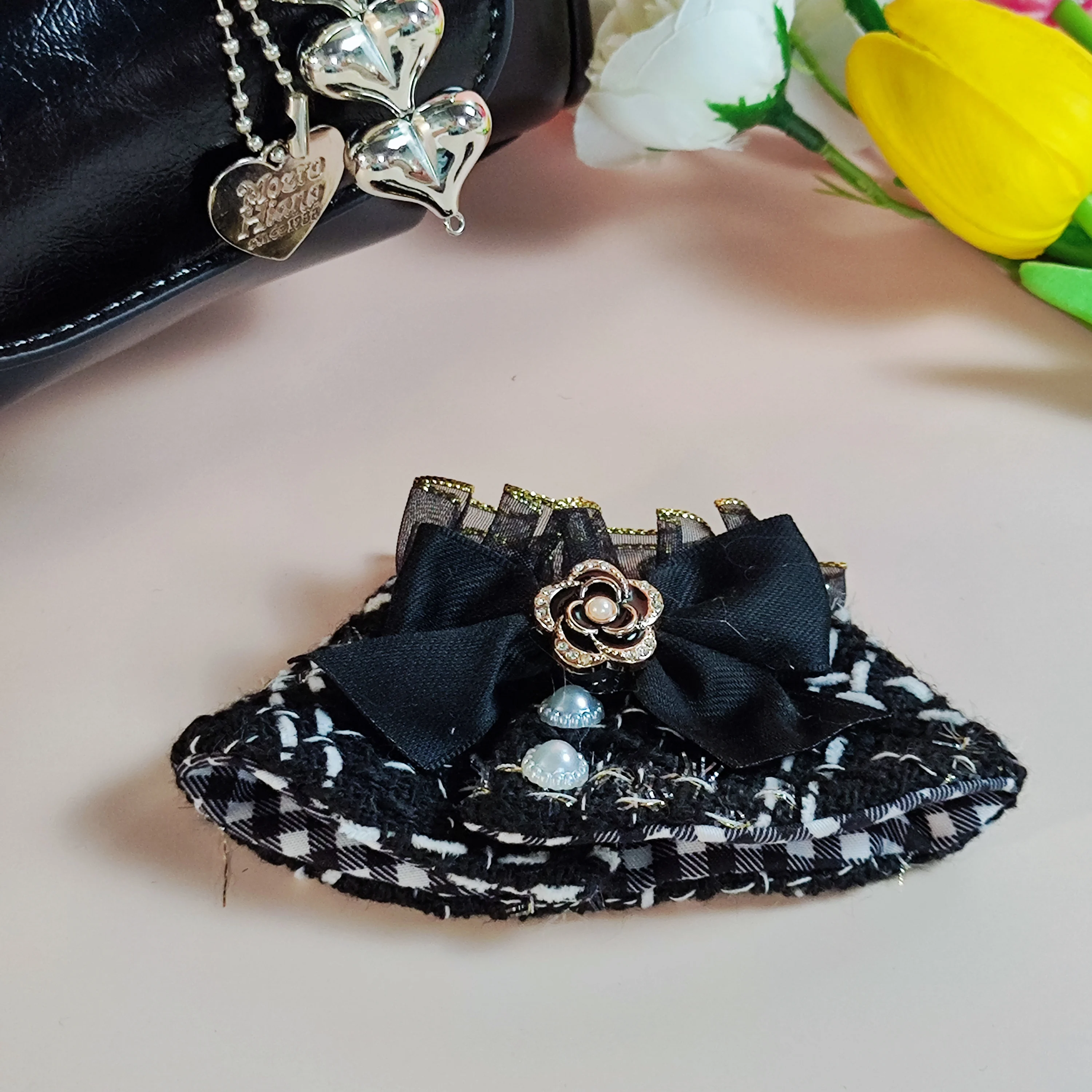 【الزي فقط】Labubu Gen 1 & 2 Keychain Charm - مجموعة LaBubu Chic Capelet