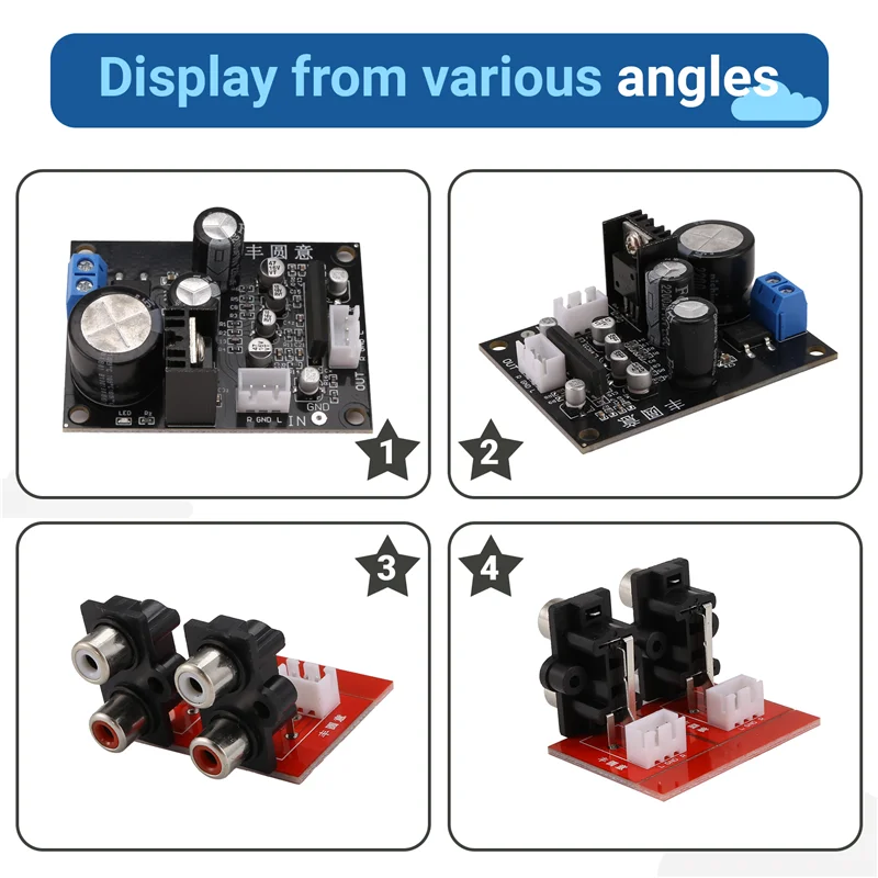 

NE5532 Виниловый проигрыватель пластинок, предусилитель MM MC, фоноплеер, плата фонографа, предусилитель, DIY Audio-N35R