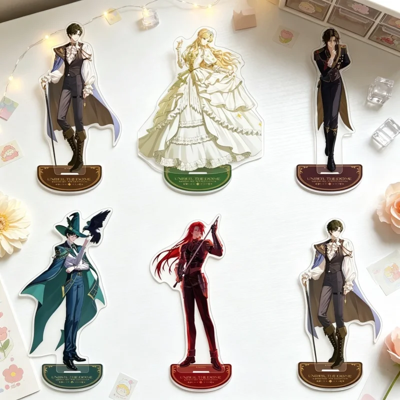 Lord of Mysteries 15CM Anime Acrylic Stand Model Plate Keychain Klein Moretti/Audrey Hall/Alger Wilson Bookshelf Decoration