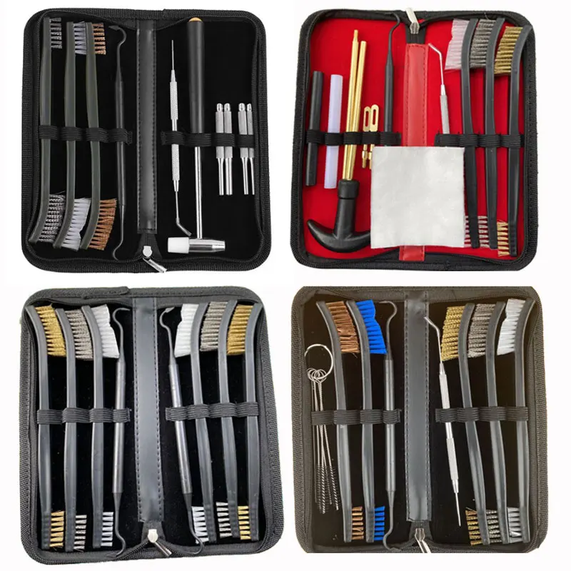 

Универсальный Набор для чистки пистолета, наружная Охотничья винтовка, ручной инструмент для чистки пистолета