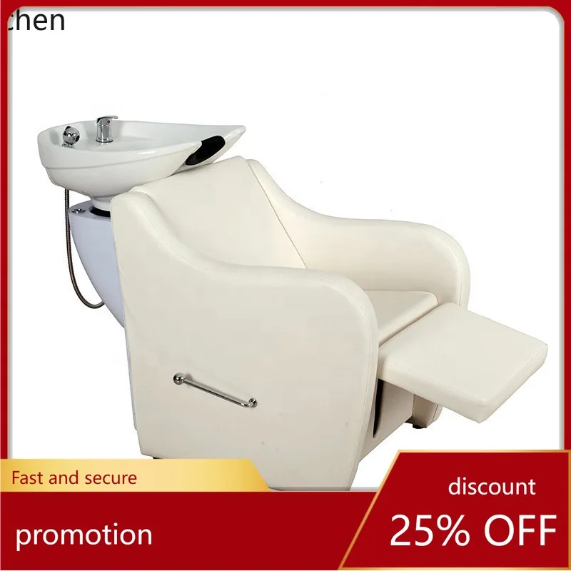 Tempat Cuci Rambut Semi-Reclining Khusus Salon CZ Barber Shop, Tempat Cuci Rambut Duduk