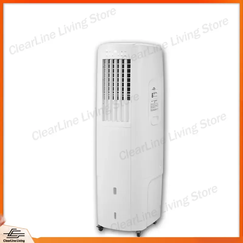 Portable Evaporative Air Cooler Personal AC Fan Remote Control Mini Air Conditioner for Home Office Bedroom Desktop Cooling