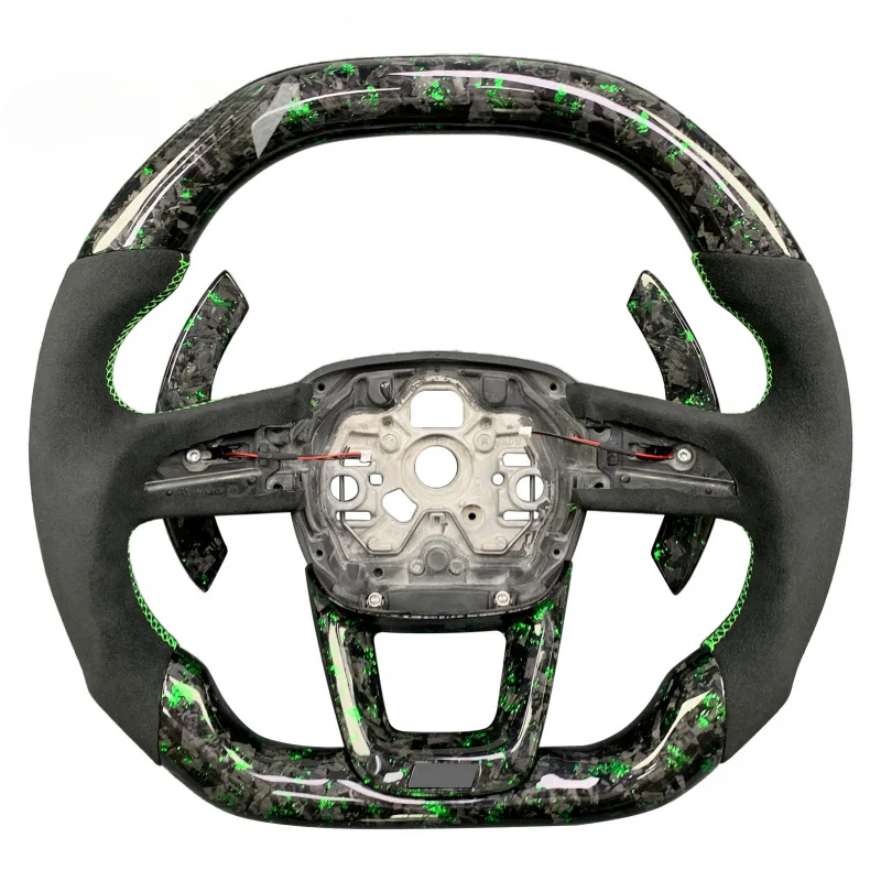 

Custom Forged Carbon Fiber Heated Steering Wheel S3 S5 RS3 RS5 Q3 Q5 Q7 Q8 SQ5 SQ7 RSQ3 rsq8s Sport TDI 2016-2024