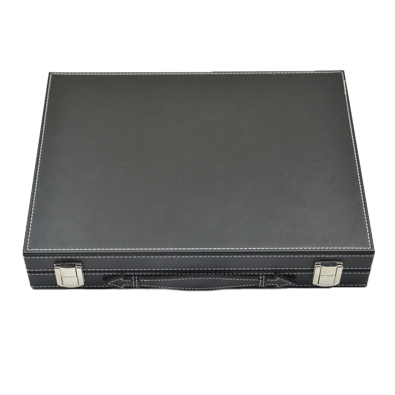 Porte-bijoux en pierres précieuses avec éponge, étui de rangement pour affichage de diamants, porte-bijoux, étui de collection, 70 grilles, pots de