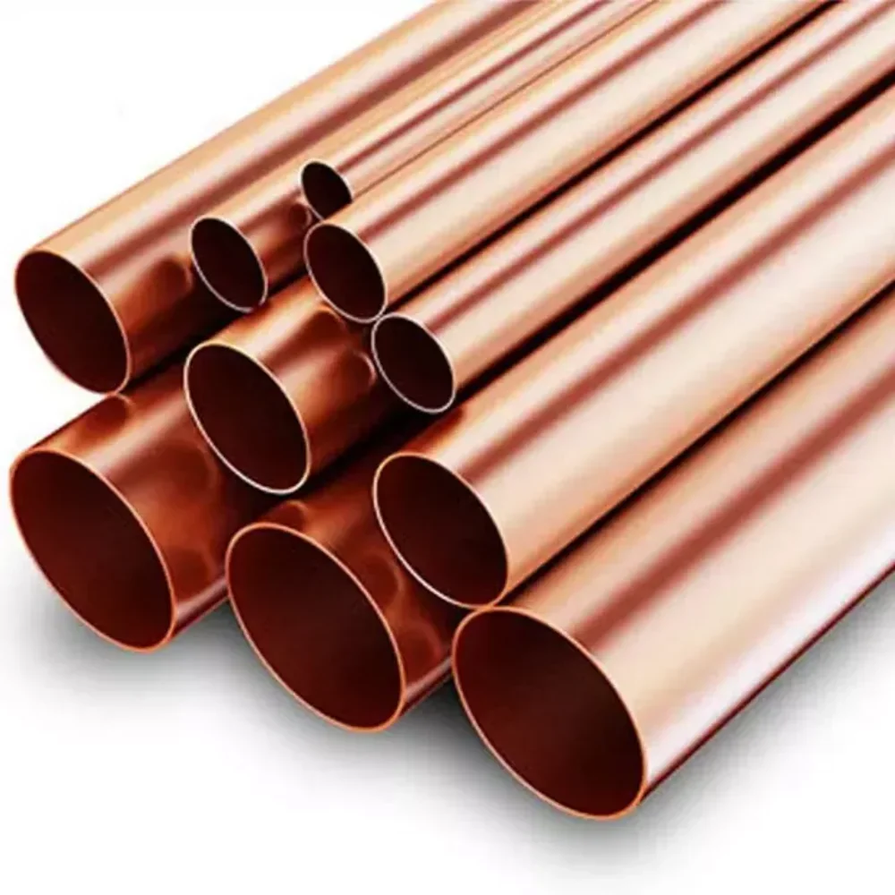 Copper pipe 2mm wall thickness 8-25mm OD Hollow  tubule 300mm 500mm length straight round cooper tube piping