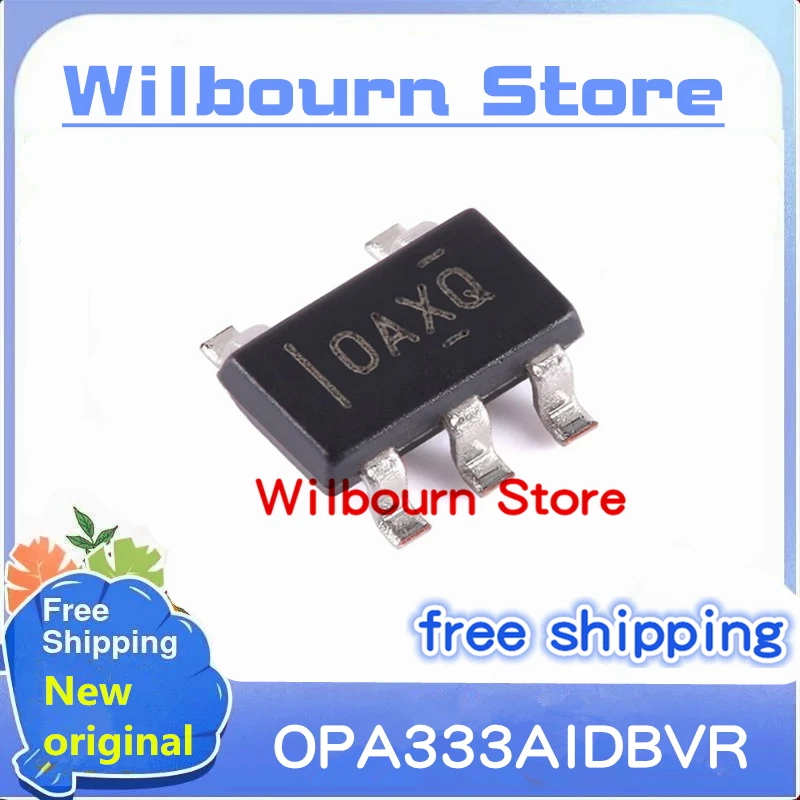 10 sztuk/partia OPA333AIDBVR OPA333AIDBVT OPA333AIDBV OPA333 OAXQ SOT23-5 100% nowy oryginał