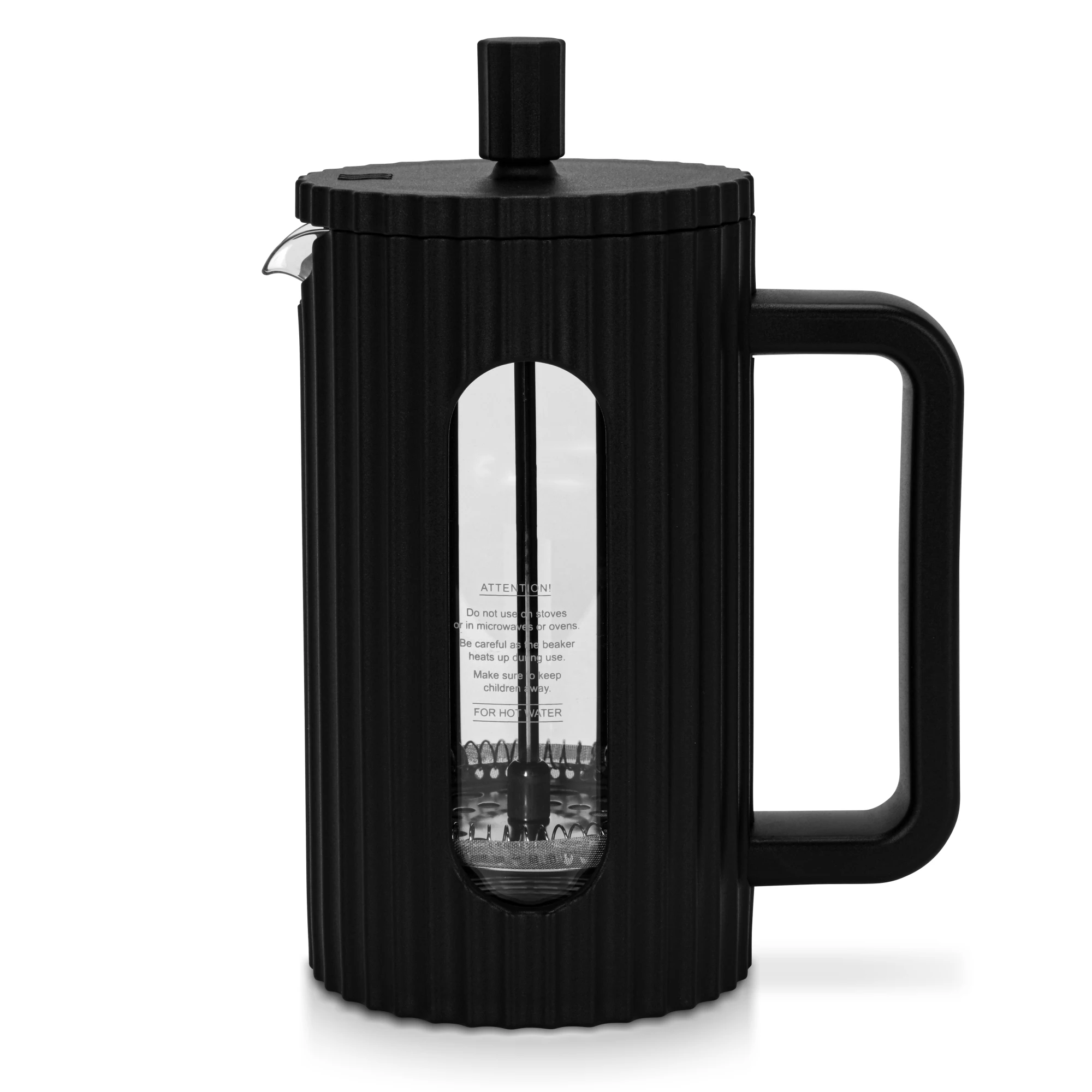 

Кофеварка френч-пресс с фильтром, многофункциональный кофейный чайник из молочной пены, боросиликатное стекло