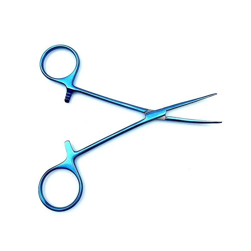 

Ophthalmic Haemostatic forceps delicate serrated tweezer 100mm/125mm Ophthalmic Eye instrument