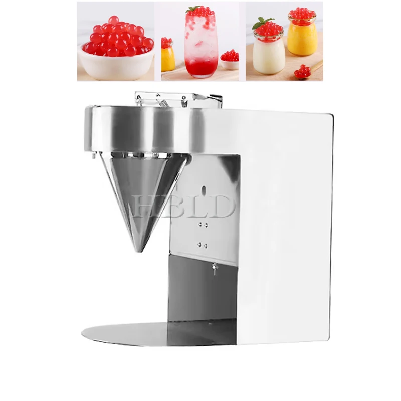 

The Best-Selling Automatic Pop-Up Boba Ball Jelly Machine, Stainless Steel Small Cassava Pearl Making Machine