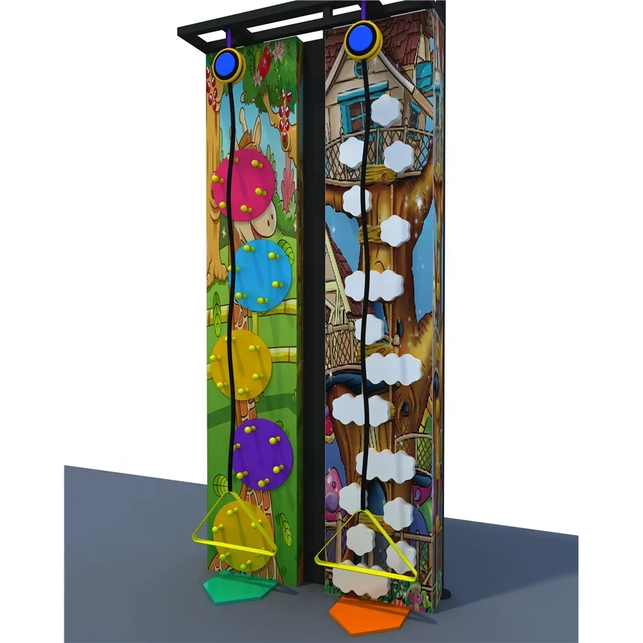 Fancy Design Exciting Inflatable Climbing Sport Wall