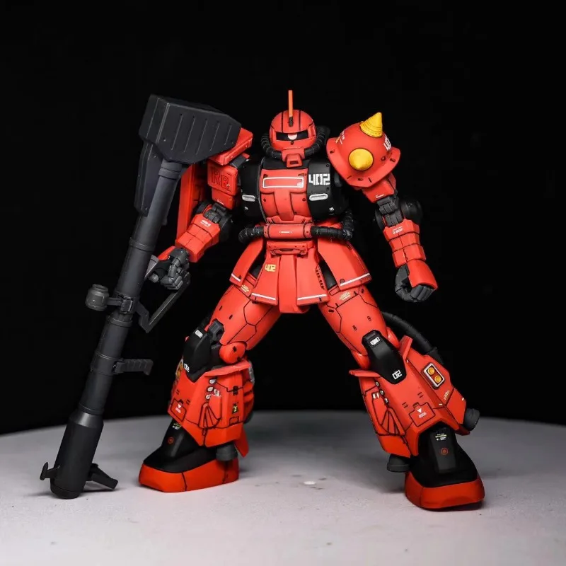 New Xingdong XD166 HG 1/144 True Red Lightning Fully Equipped GTO Zagu Figure Assembled Model Joint Movable Toy Gift