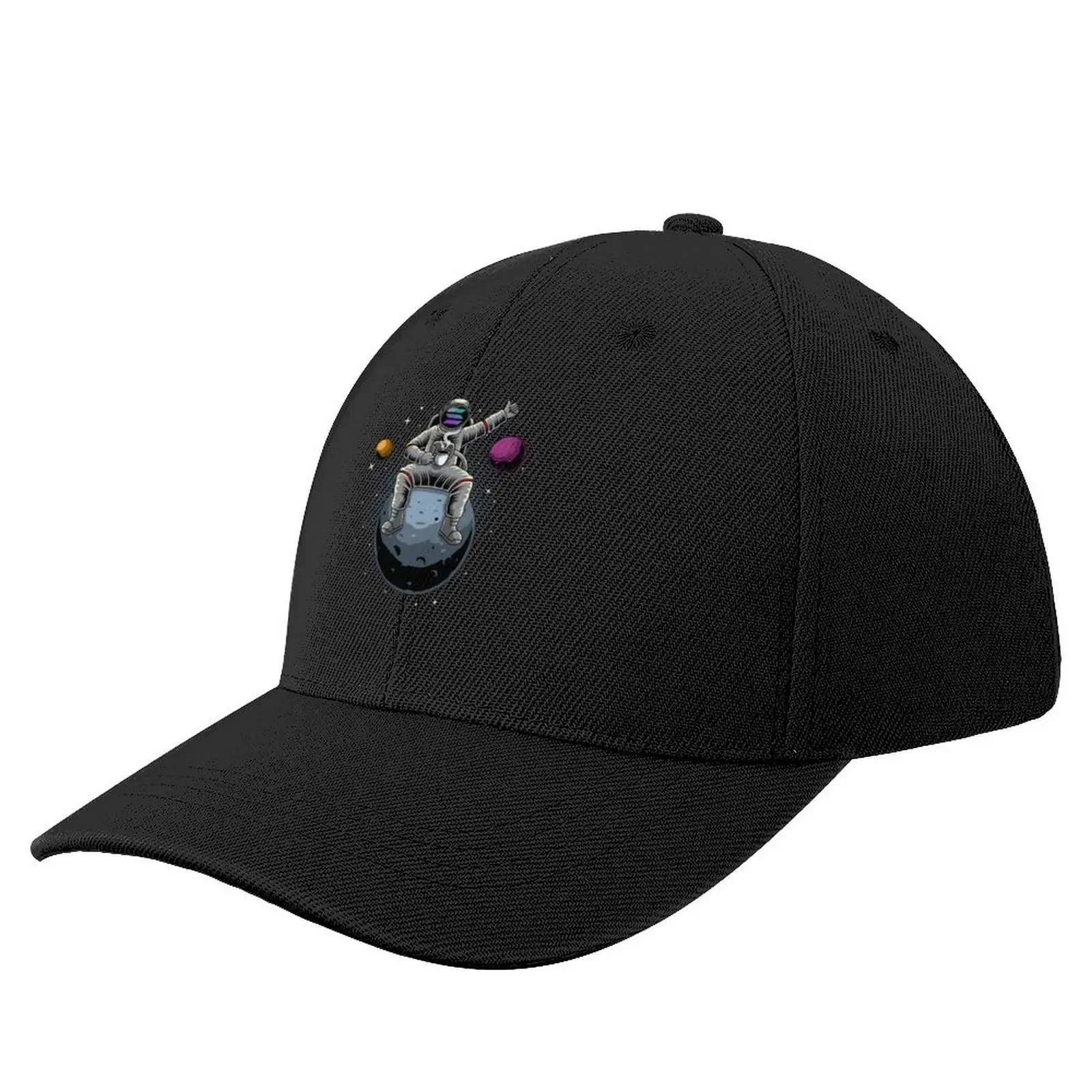 

Astronaut Coffee Solana SOL Coin To The Moon Crypto Token Blockchain Cryptocurrency Wallet Baseball Cap