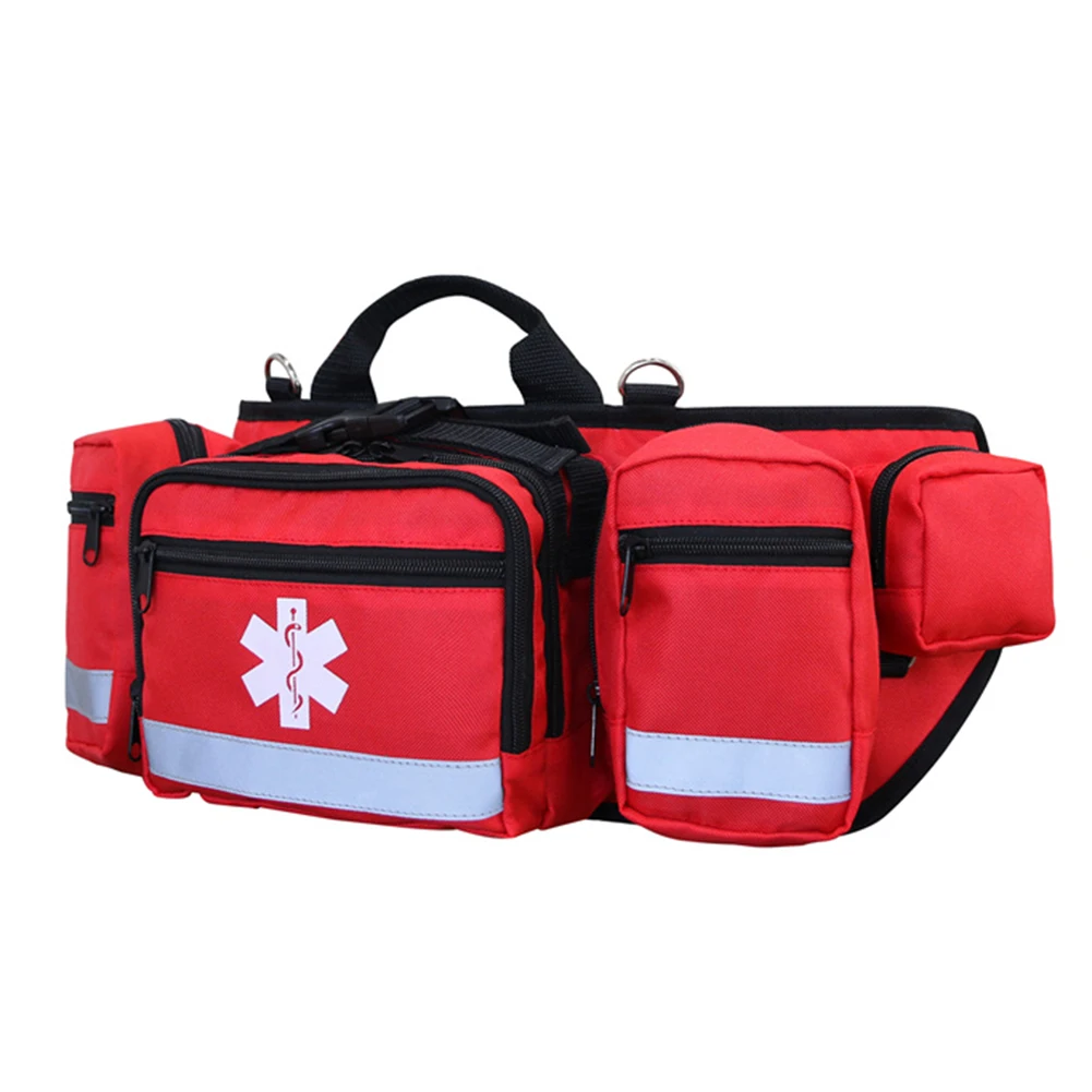 Medical First Aid Kit Bag Portable Storage Bag Emergency Bags Climbing Camping Survival Disaster Big Capacity Camping Equipment