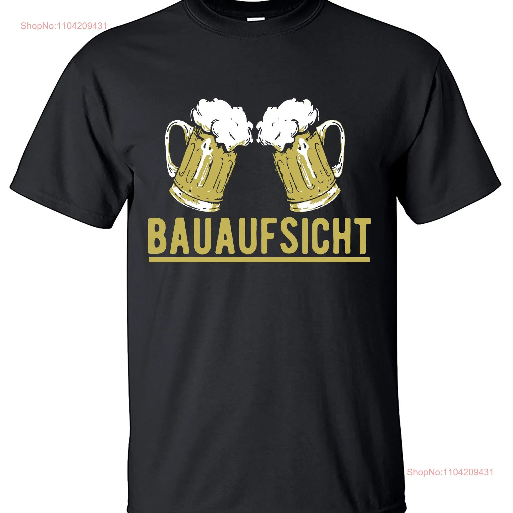 Funny Construction Manager Supervision Beer Sarcastic Cheers T Shirt M2578 long or short sleeves