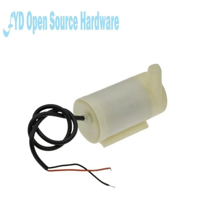 1pcs DC 3v 6v Mini Micro Submersible Water Pump Low Noise Motor pump 120L/H 1.1M