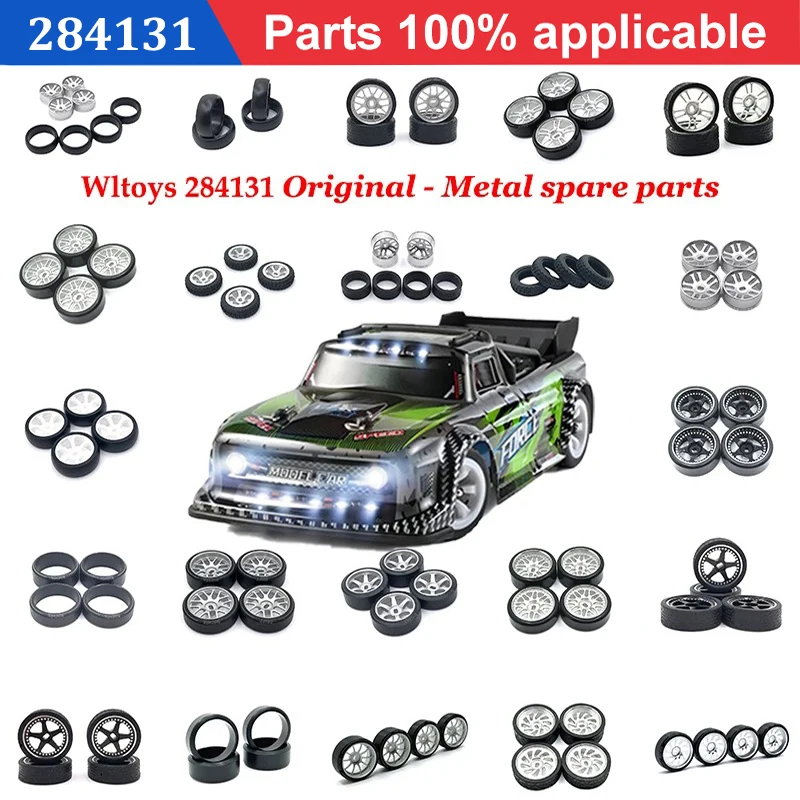 HGD1 MINI-Q MINI-D MINI-Z Wltoys 284131 K969 K979 K989 P929 RC Car 26.5 Mm Tire Tyres Wheel RC Car Upgrades Parts Accessories