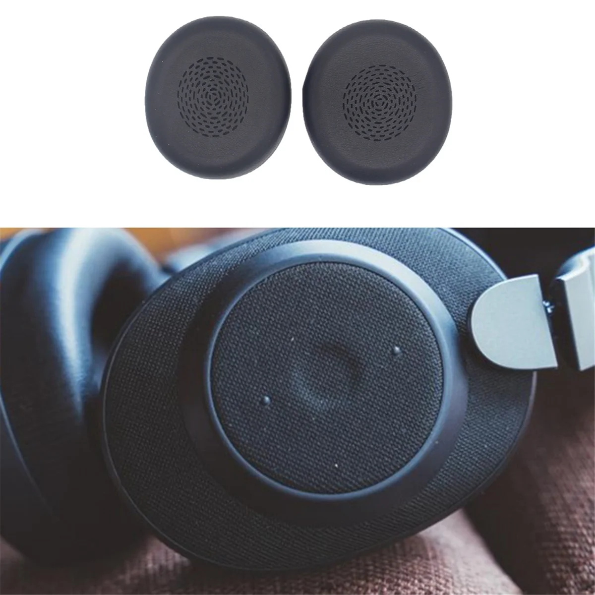 Auriculares inalámbricos para Jabra Evolve2 75, orejeras protectoras multifuncionales y prácticas con funda de esponja