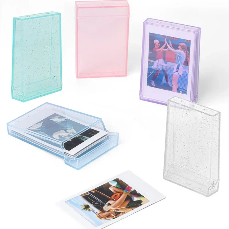 

64/80 Pockets Photo Album 3 Inch Transparent Photocard Holder Instax Mini Album Storage Collect Book Name Card Album De Fotos