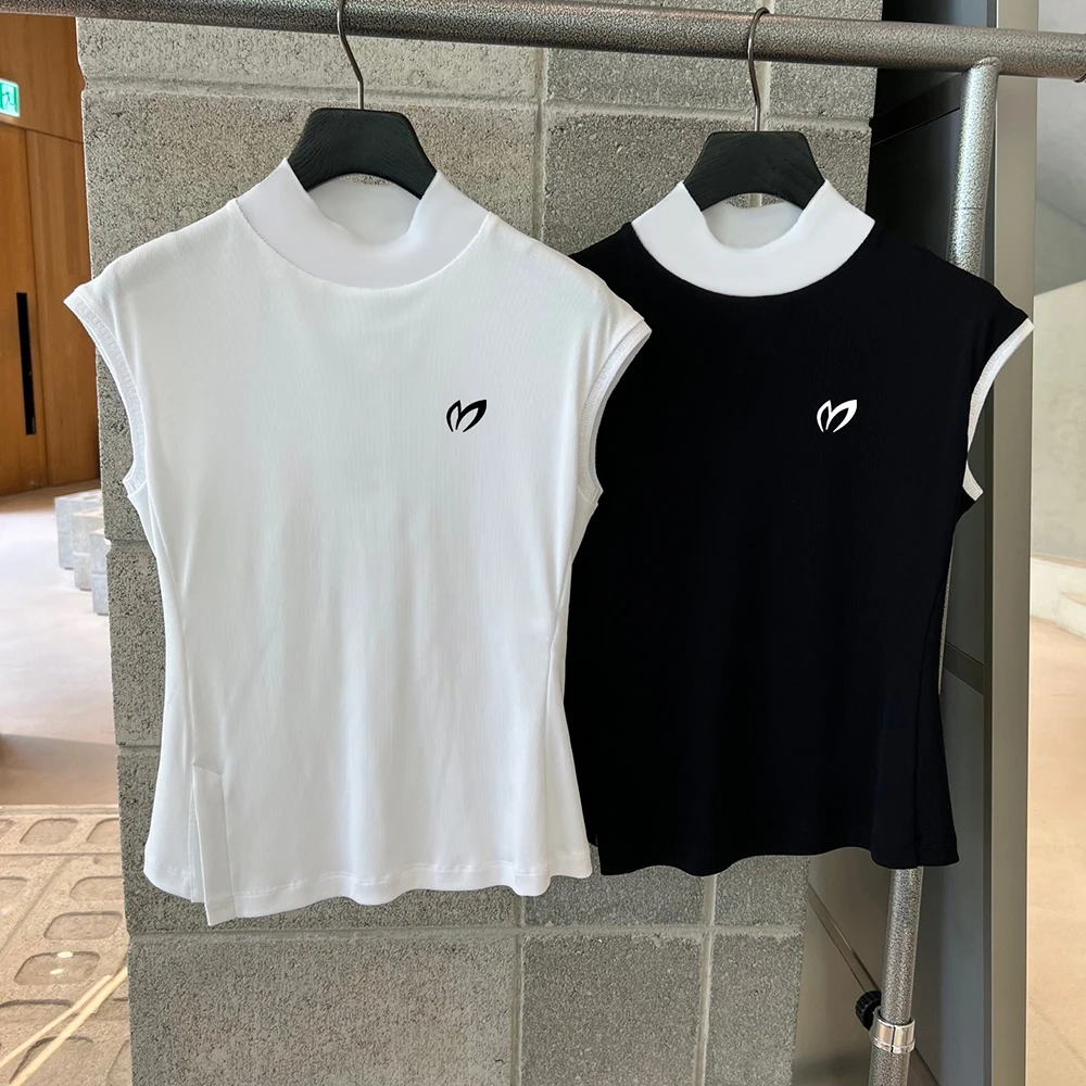 

Summer Golf Women's Sleeveless Fashionable Comfortable Sports Top Cool and Breathable Premium Quality Short-Sleeve T-Shirt