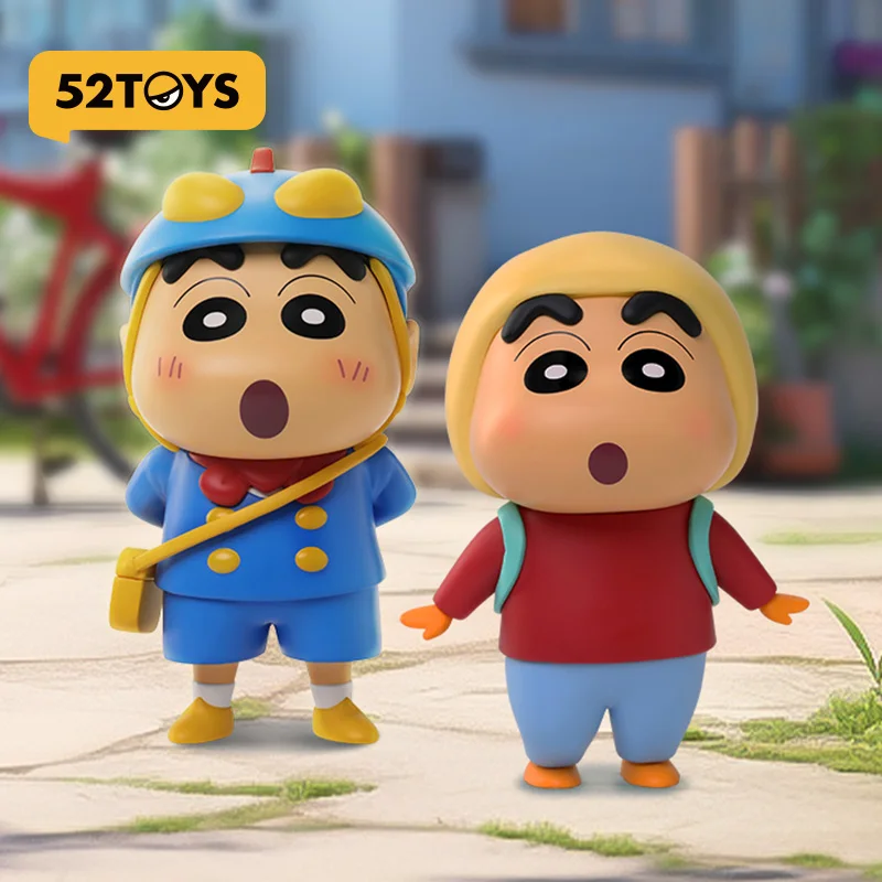 

New 52toys Crayon Shinchan Limited Edition-Rose Gentleman Series Anime Action Figure Ornament Figurines Home Decor Desktop