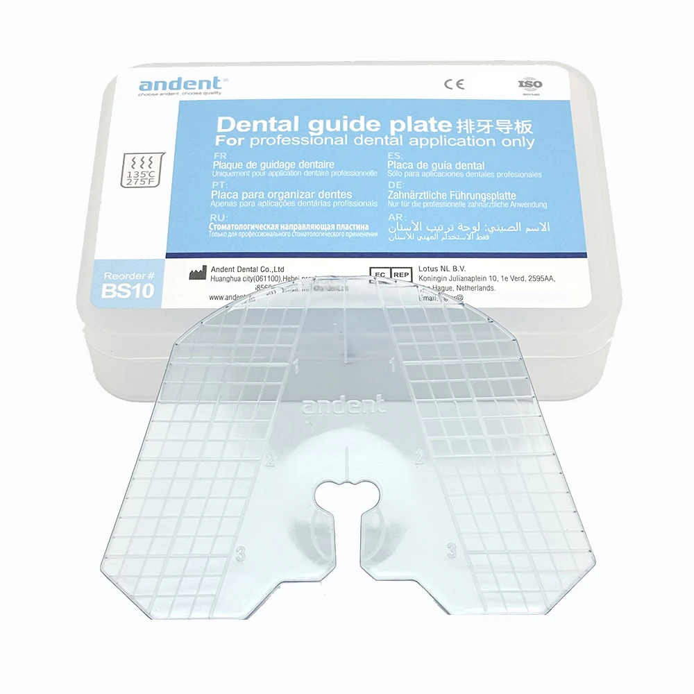 

Dental Guide Plate Teeth Arrangement On Denture for Complete Denture Alignment Dental Lab Measurement Tools