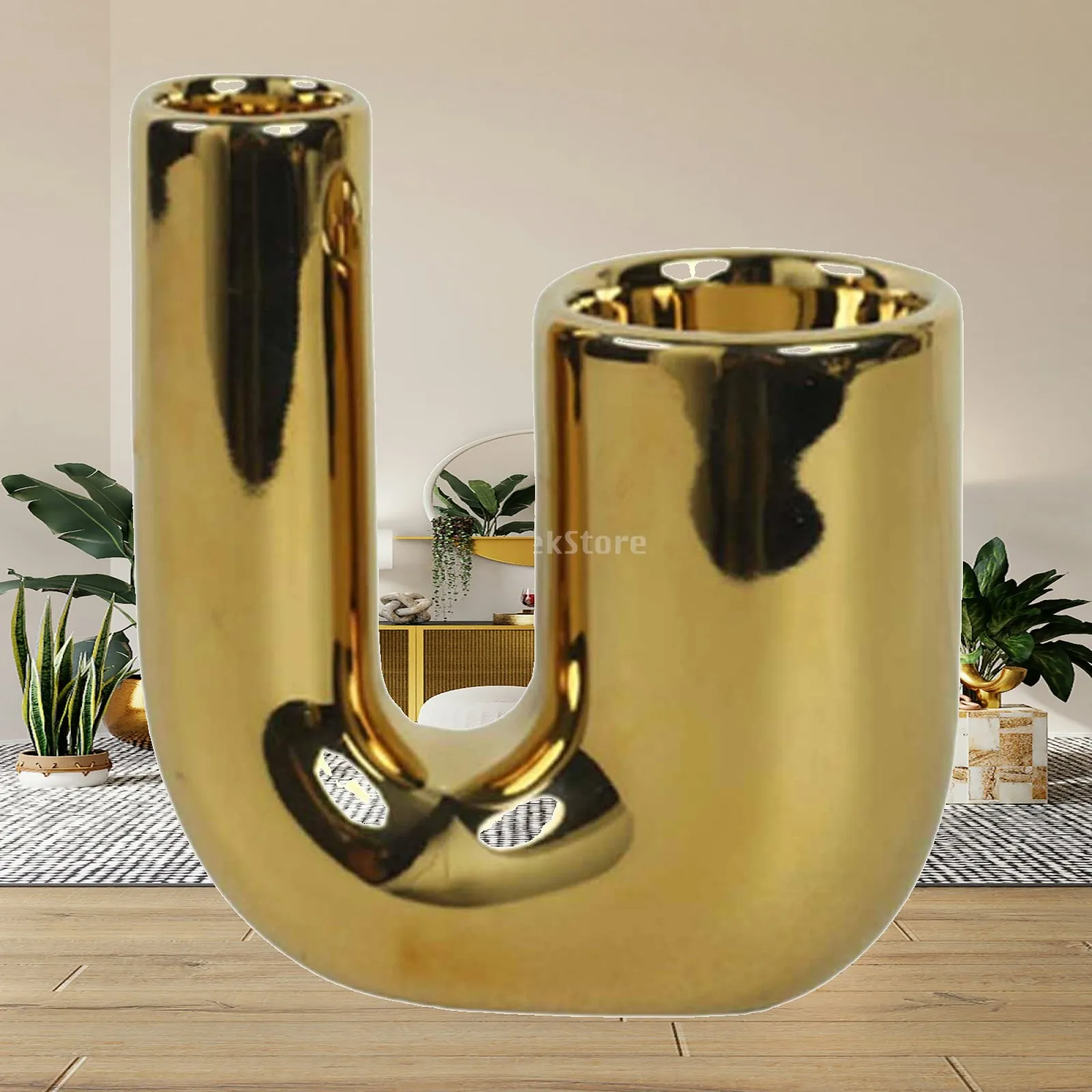 Candle Holder Candlestick Lightweight Desktop Decoration Modern Candelabra for Home Coffee Table Dinning Festive Christmas