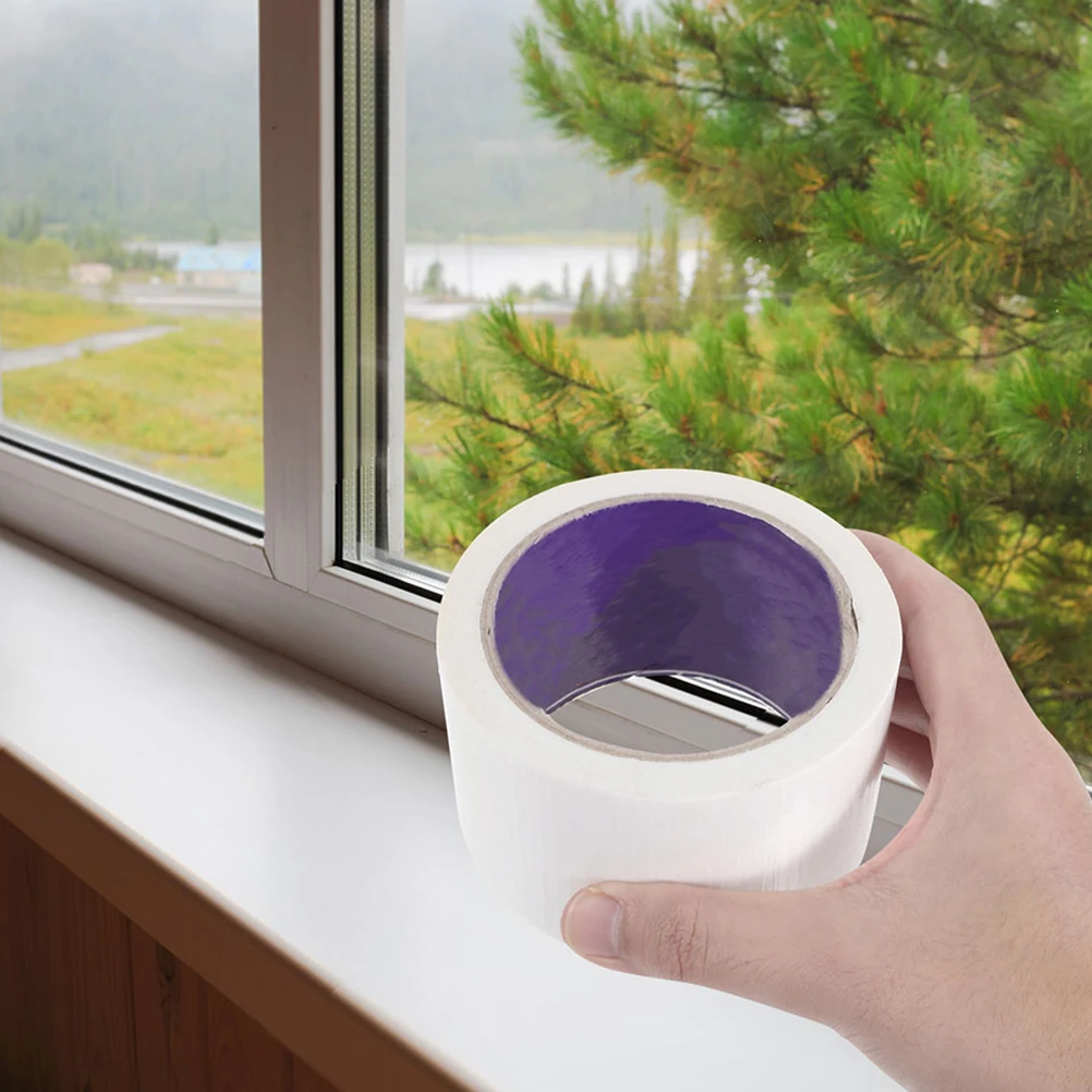 

1 Roll Window Sealing Tape Weather Resistant Heavy Duty Door Gap Adhesive Strong Stick Windproof Insulation Flexible Reinforcing