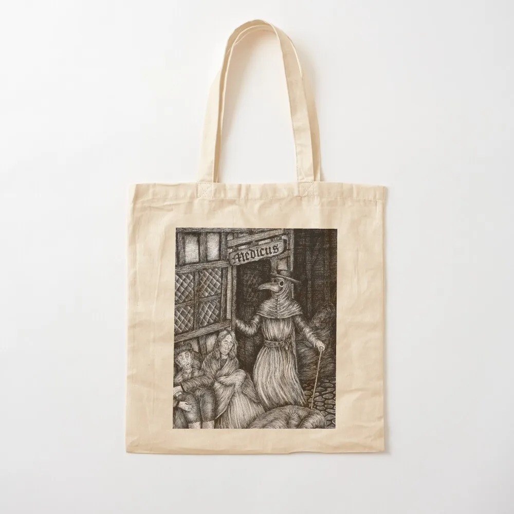 

The Plague Doctor - Pursue You To Death: Tudor zine Tote Bag