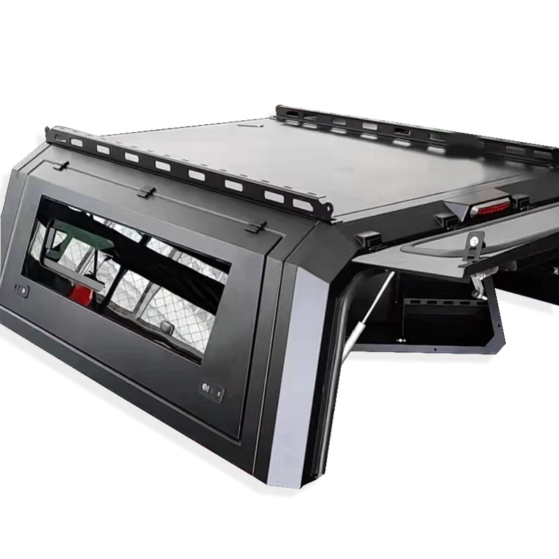 

Aluminum Alloy Anti-theft Pickup Hard Top Trunk Canopy with Acrylic Windowscustom