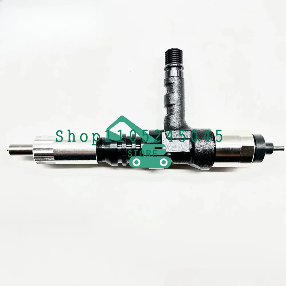 095000-0801  6156-11-3100 Diesel Fuel Injector for Excavator Pc400-7 Engine 6d125 Engine Common Rail Fuel Injector Parts