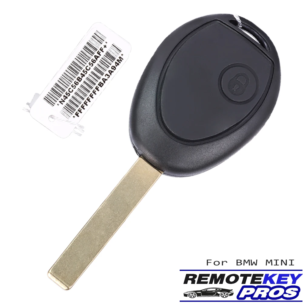 

KEYDIY N5FVALTX3 Remote Key 2B 315MHz/433MHz ID73 Chip Fob for BMW MINI R50/ R53 Cooper 2002 2003 2004 2005 With Code